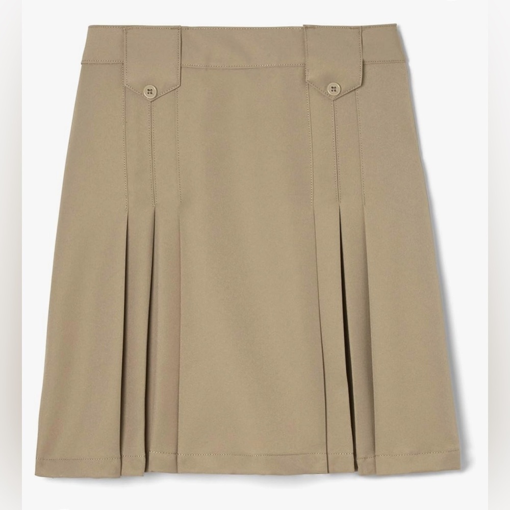 French Toast - Front pleated skirt